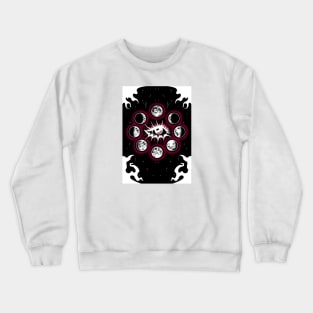 Moon art Crewneck Sweatshirt